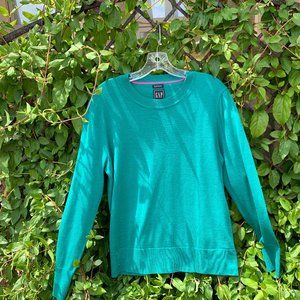 GAP Green Merino Wool Sweater